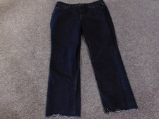 NYDJ Jeans Womens 14 Blue Straight Stretch Lift Tuck Technology Denim Dark