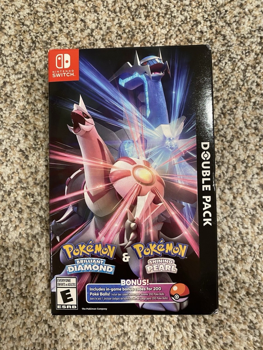 Pokemon Brilliant Diamond & Pokemon Shining Pearl Double Pack