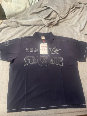 トップス Supreme True Religion Applique Polo Navy Supreme True Religion Polo Navy | eBay