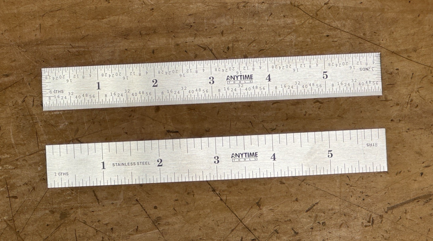 Ruler 6 Inch 1/32