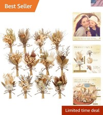 Dried Flower Bouquets Mini Floral Arrangements for Wedding DIY Crafts Home Decor