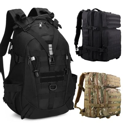 MARKENLOS 30 40L Rucksack Herren Molle Army Rucksack Wasserdicht Bundeswehr Kampfrucksack