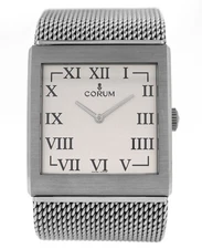 Corum Buckingam 157.181.20 Stainless Steel Silver Dial 37MM Men's Manual Winding