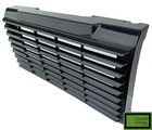 GLOSS BLACK Air Con Radiator front Grill Panel for Land Rover Defender 83-16