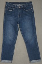 WJ07425 FANTASTIC   LEVI'S   CUFFED CAPRI, SKINNY FIT WOMENS BLUE JEANS sz29