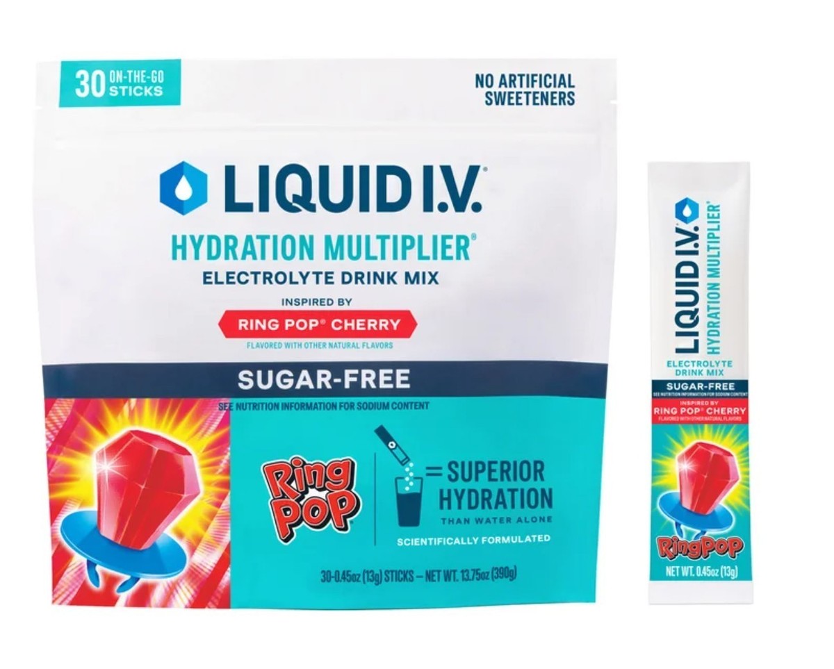 Liquid I.V. Hydration Multiplier 30 Individual Serving Stick Packs 