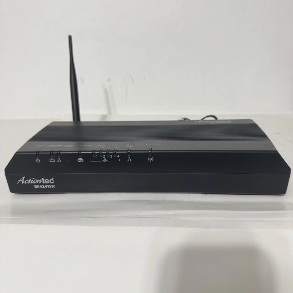 Actiontec Router Model M1424-WR Verizon Fios Multiple Stream Tested! EUC - Image 2 of 4