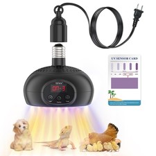 Chicken Coop Heater Lamps,200W-350W-500W Reptile Heating Lamp Upgra... Fast Ship