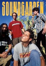 Soundgarden Vintage 90s Group Poster 13x19