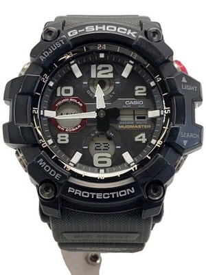 CASIO Electromagnetic Solar Watch Digital Analog BLK GWG 1000 . .