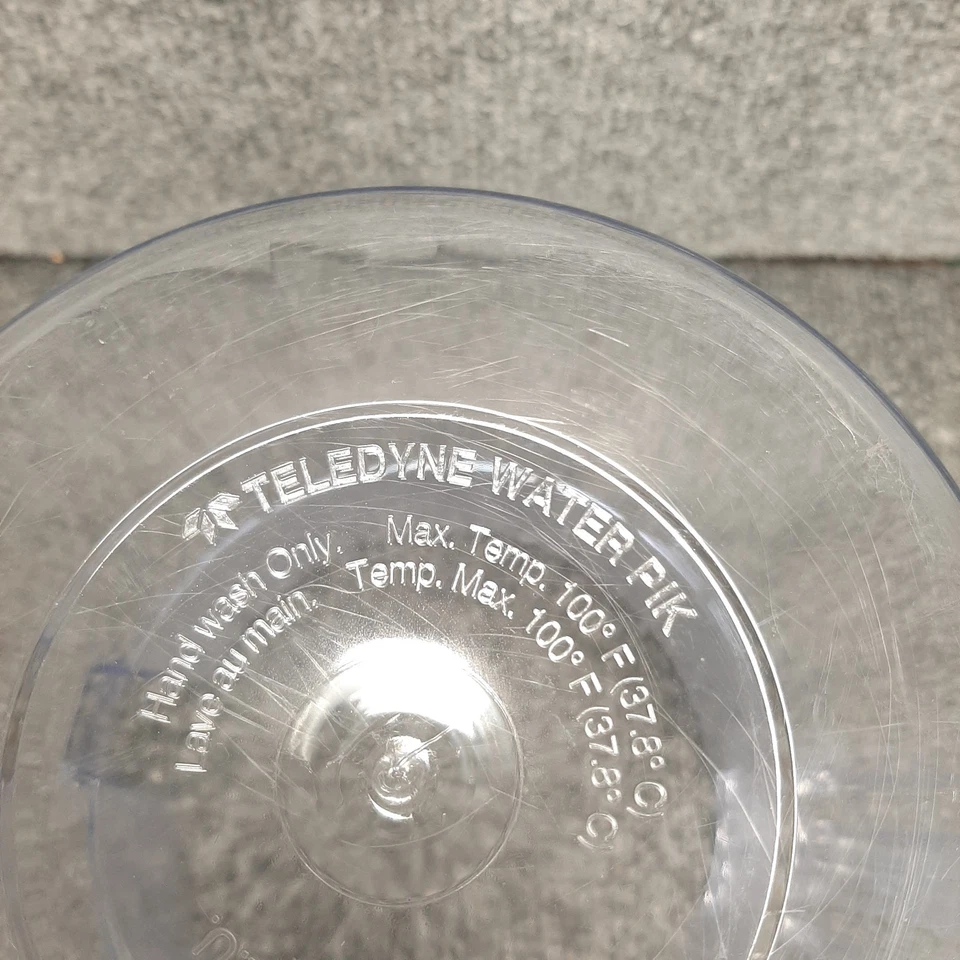 Sistema de jarra de filtro Teledyne Water Pik modelo WP-1 con 24 discos de filtro 1995 de colección Foto 4 de 4