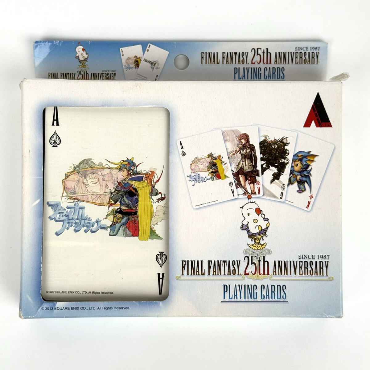 Final Fantasy 25th Anniversary Playing Cards Limited Edition New
