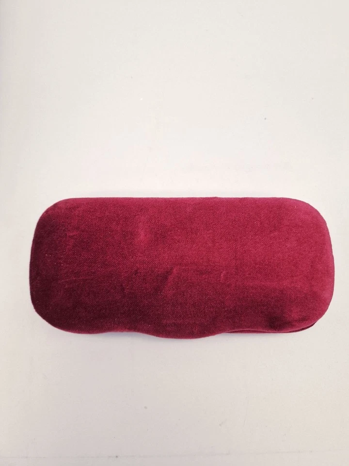 GUCCI Brillenetui Samt Luxus Elegant Large Satinbeutel Burgunderrot - Bild 4 von 4