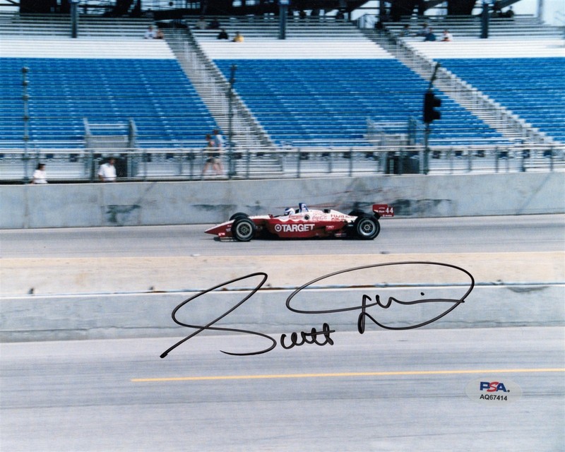 SCOTT DIXON Signed 8x10 Photo PSA/DNA