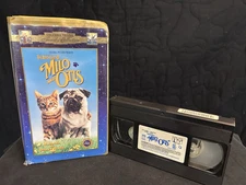 Adventures of Milo and Otis (VHS, 1997, Clamshell Closed Captioned)