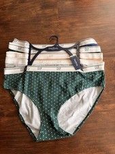 NWT GAP QP2351O WOMEN'S COTTON HIPSTER PANTIES SET X-LARGEsz 5COLOR