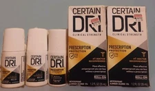 5x Certain Dri Clinical Antiperspirant Roll-On Deodorant Exp 7/26+ New *Read