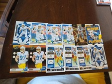 Joey Bosa 12 card lot Los Angeles Chargers Buffalo Bills