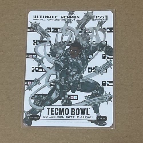 Bo Jackson Battle Arena TECMO BOWL BOBA Ultimate Weapon Steel Sore Thumb SP