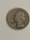 1941 D Washington Quarter - Good 25C Silver