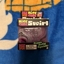 Nice Cube Nee Doh Swirl Purple Swirl New, Sealed.