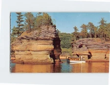 Postcard Sugar Bowl Lower Dells of the Wisconsin River Wisconsin Dells WI USA