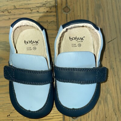 Bobux Soft  Blue Leather Baby -18
