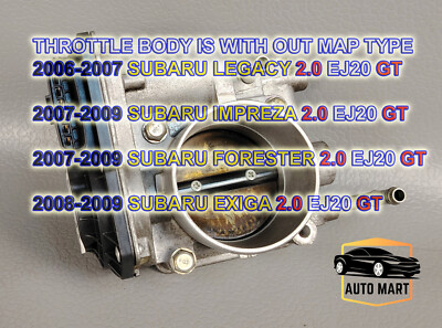 2007 SUBARU Legacy Forester impreza Exiga GT EJ20 2.0 throttle