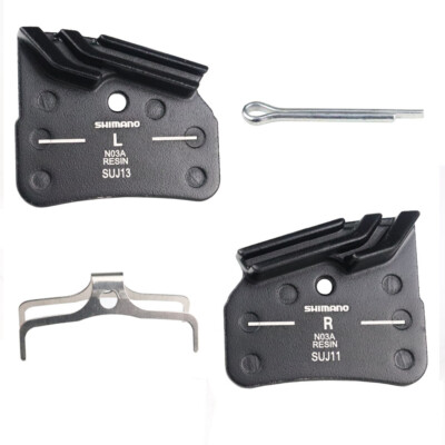 Shimano N03A Ice-Tech Pastiglie Freno Con Alette Resina Per - Foto 3