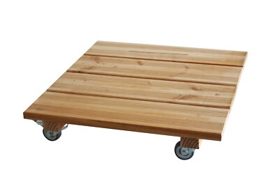 Pflanzenroller Premium PH280 280kg Vollholzroller aus Douglasienholz 