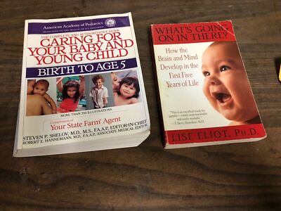 Books Caring for Your Baby and Young Child: Birth to Age 5  Lot of 2 Book 