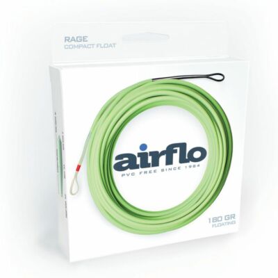 AIRFLO SPEY / SWITCH RAGE COMPACT FLOAT 390 GRAIN 28' HEAD IN WASABI GREEN