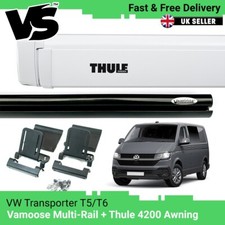 VAMOOSE MULTI RAIL THULE 4200 WHITE AWNING VW TRANSPORTER T5 T6 2003-2024 SWB