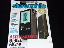 STEREOPHILE MAGAZINE <>NOVEMBER 2014<>ASTELL&KERN HI-REZ AK240