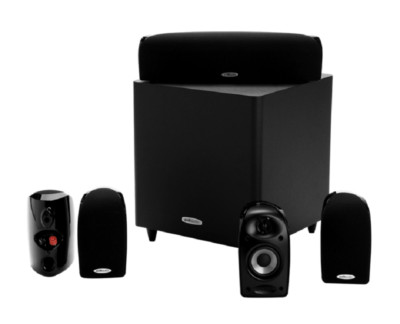 Polk Audio TL 1700   Lautsprechersystem mit Subwoofer 5.1 Heimkinosystem Weiss