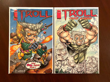 Troll #1 (Image Comics 1993) & Troll: Once a Hero #1 (1994) Jeff Matsuda 8.0 VF