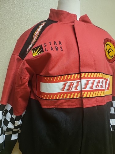 Boxlunch The Flash Racing Jacket Size 2XL - Picture 2 of 6