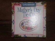 Longaberger 1996 Mother's Day Vanity Basket Tie-On