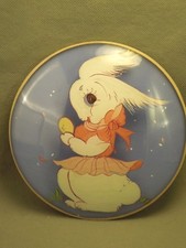 Spummis Hand Painted Easter Bunny Dome Bubble Art Children's Room Decor