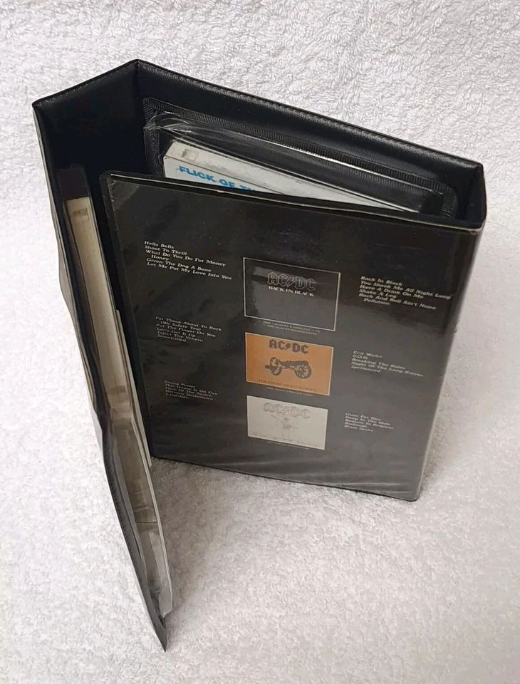 🔶️AC/DC VOL. 2 BOX SET CASSETTE 6 TAPE ALBERT PRODUCTIONS/EMI TC-ACDC 2 OOP '87 - Image 4 of 4