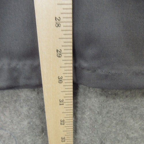 Dickies Boys Flat Front Pants 16 Husky Charcoal Gray Classic Fit Straight LegNew - Picture 6 of 11