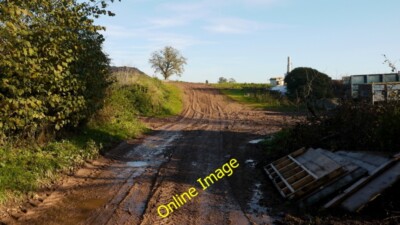Photo 6x4 Muddy path Fawley Chapel Well, it is November so to be expected c2013