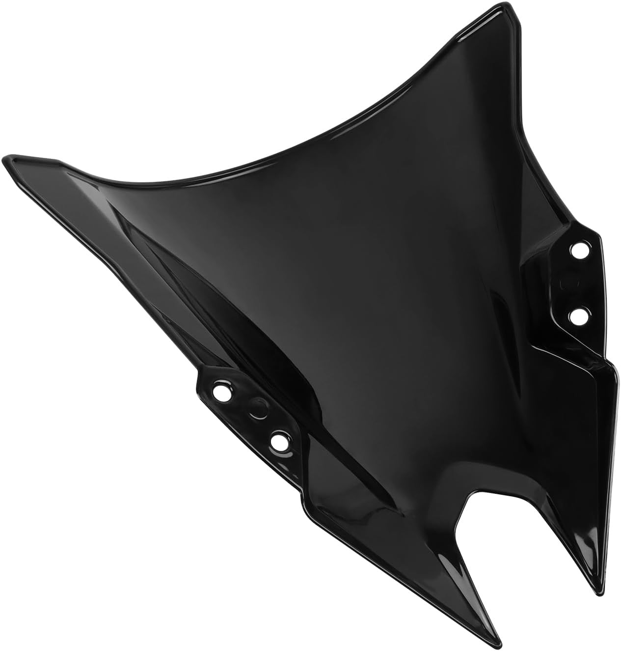 Black Windscreen for 2024 Kawasaki Ninja 500 24 Motocycle ABS Plastic Windshield