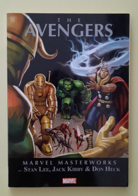 Marvel Masterworks: The Avengers Vol. 1: Lee, Kirkby & Heck (Paperback)