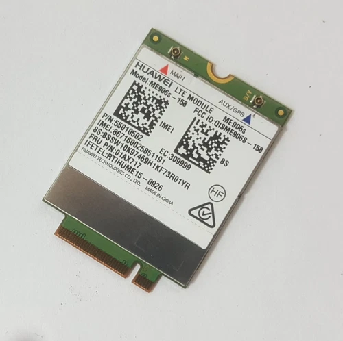 Huawei LTE Modul ME906s-158 P/N 55010502 01AX717 aus Lenovo Thinkpad T460 T460p