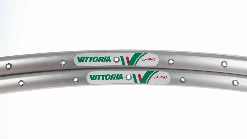 NOS VITTORIA CX-PRO RIMS ROAD BIKE 28" 700c 32H VINTAGE TUBULARS ROAD RACING NEW - Image 2 of 4