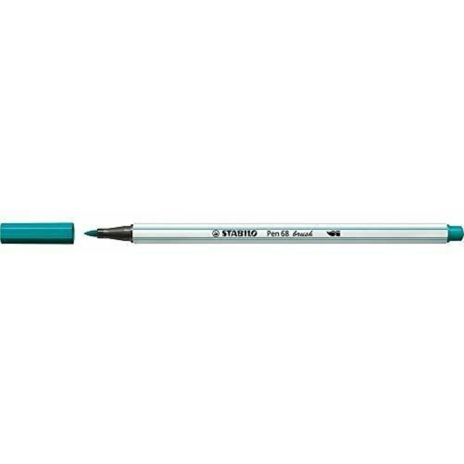 PENNARELLO PEN 68 BRUSH PUNTA PENNELLO 568/51 TURCHESE - STABILO