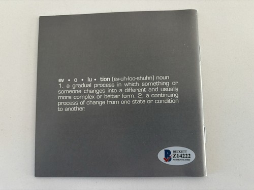 CIARA SIGNED CD THE EVOLUTION INSERT BAS BECKETT WITH THE CD ALSO - Picture 3 of 4