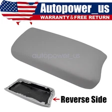 Center Console Lid Box Cover Armrest Pad Replace Gray for Honda Civic 2006-2011