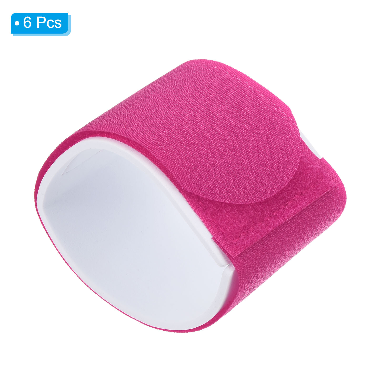 SALOMON Cinghia Porta Sci 45cmx5 5cm Confezione da 6 Cinghia per Scarponi da Snowboard Rosso Rosa